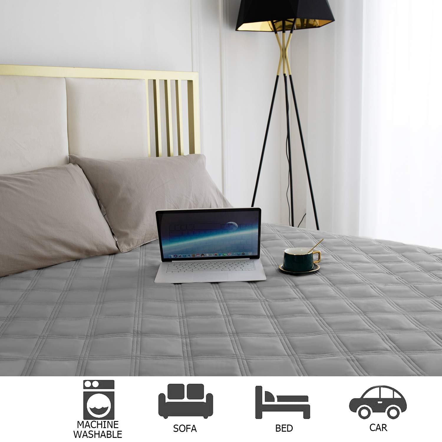 Ameritex cobija protección para muebles con perro, ideal ante pequeños derrames