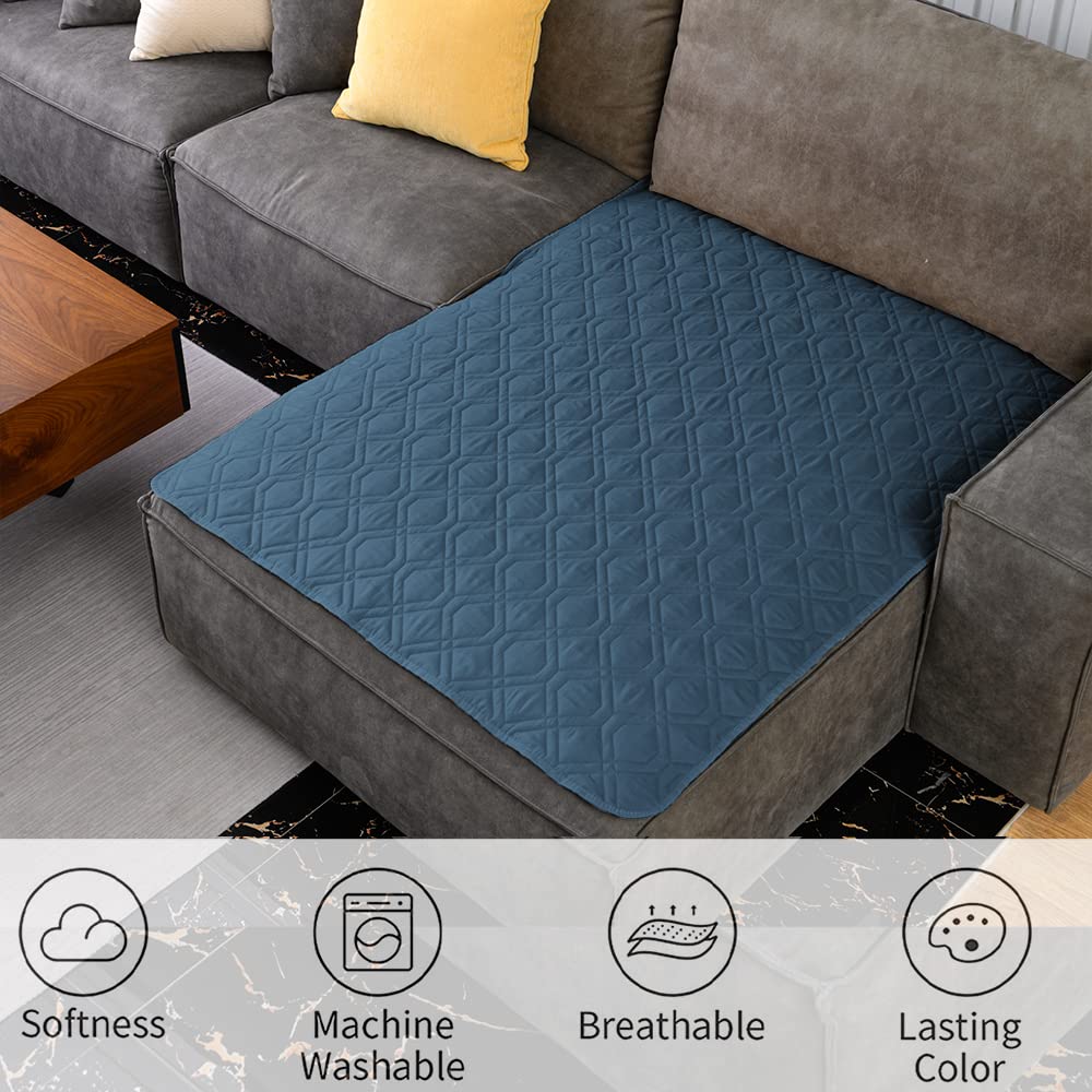 Ameritex cobija reversible para sofá, cara suave y duradera para descanso.