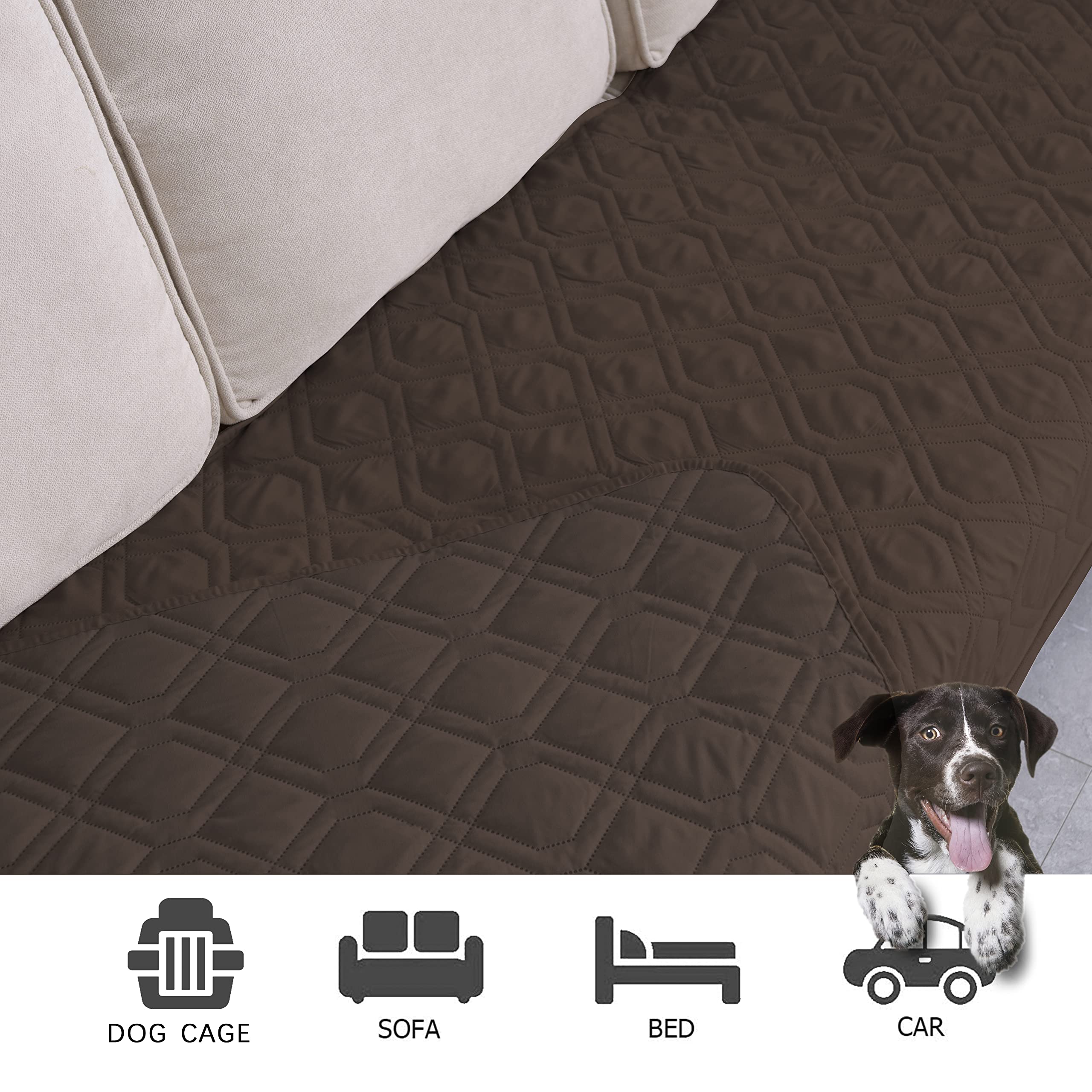 Ameritex couverture imperméable salon: toucher doux pour moments familiaux.