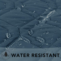 Ameritex funda impermeable reversible en cama, cambio de lado cómodo.