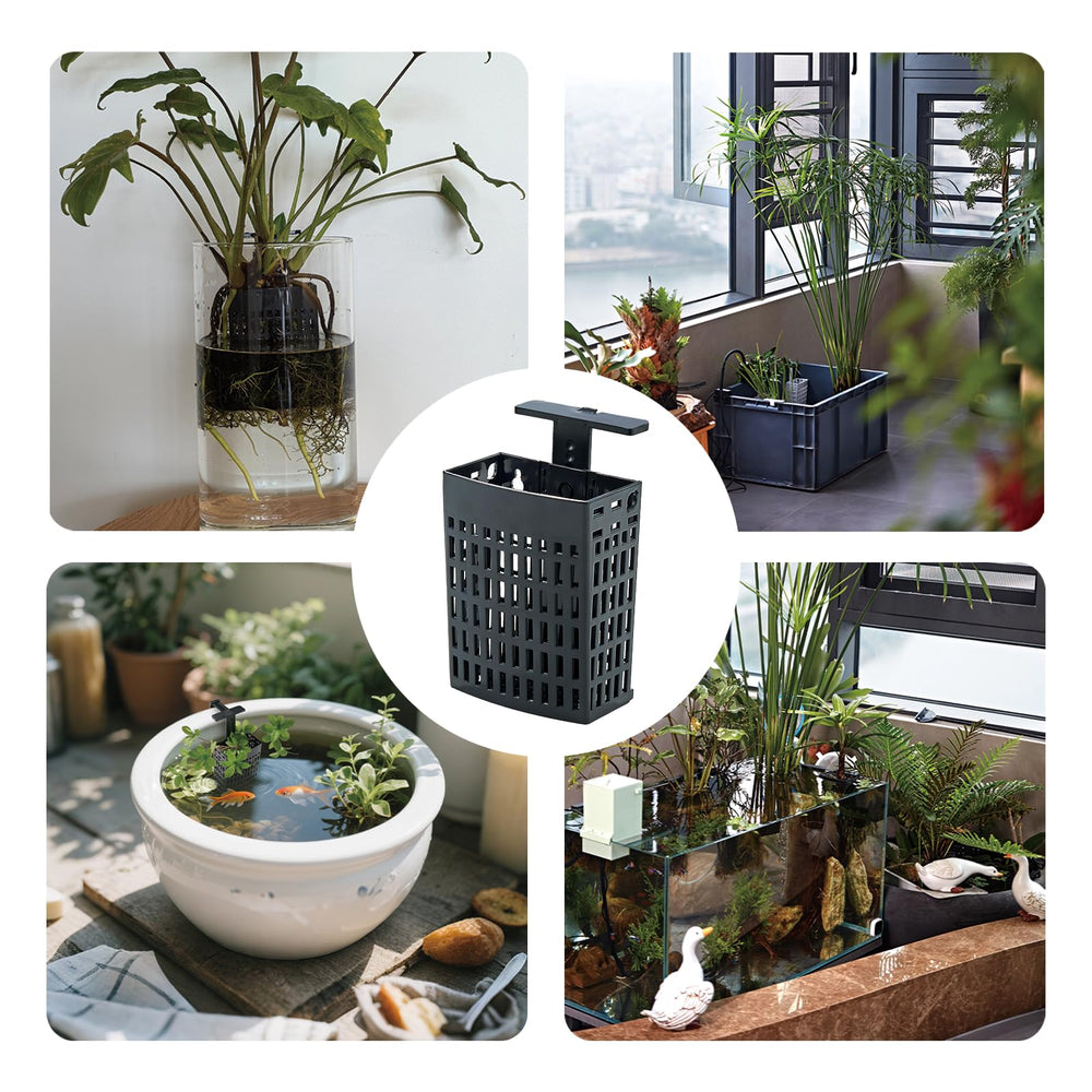 Amminle material plastico duradero para peces y plantas.