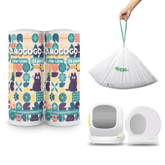 AMOGOGOPET bolsas arenero compatibles Meowant para cambios rápidos y limpios