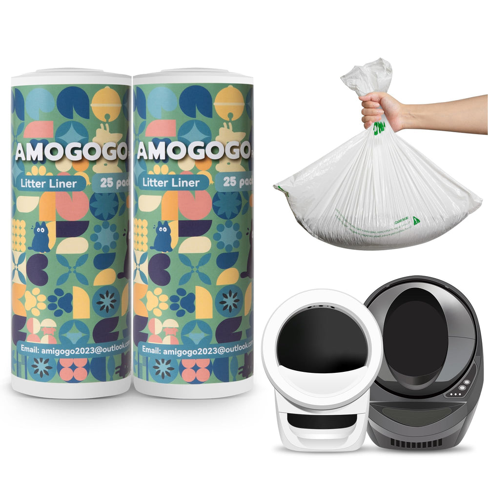AMOGOGOPET bolsas desecho para Robot 4/5/3, resistentes y a prueba de fugas.