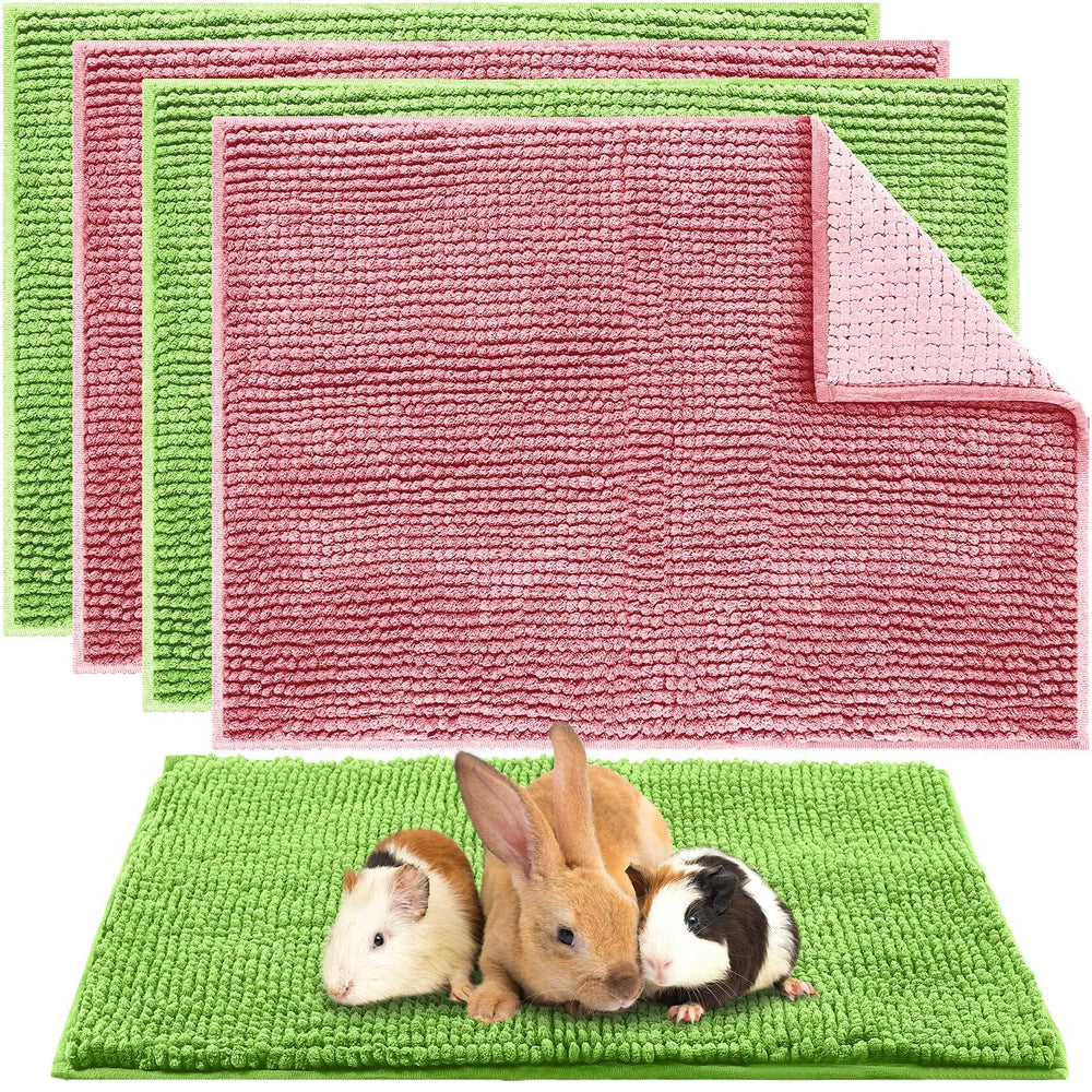 Almohadillas Amylove para jaula de conejillo de Indias; suaves, absorbentes y limpias.