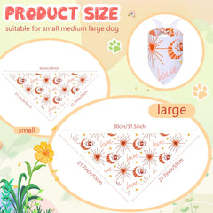Bandana Amylove con diseño de estrellas para perro, perfecto para fotos