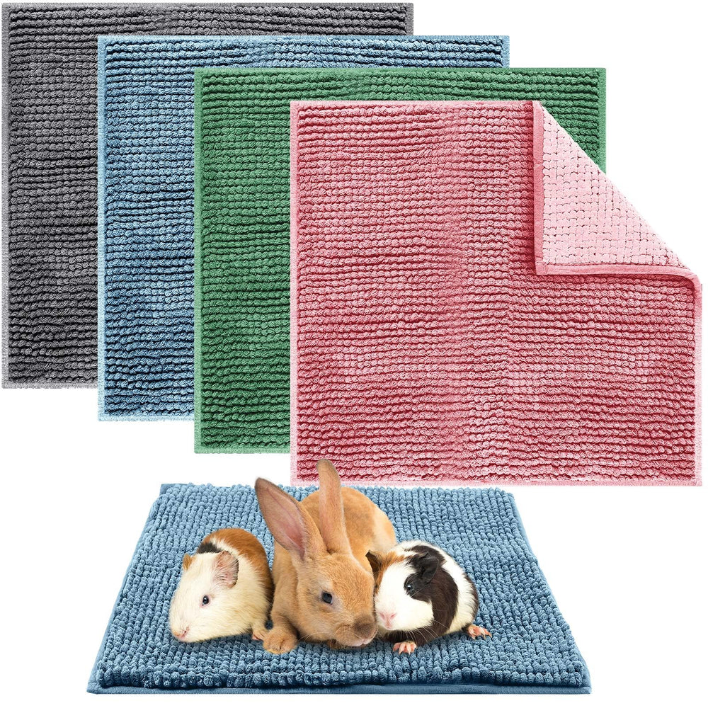 Amylove jaula cobaya, forro lavable 30x30 cm para jaula pequeña y limpia.