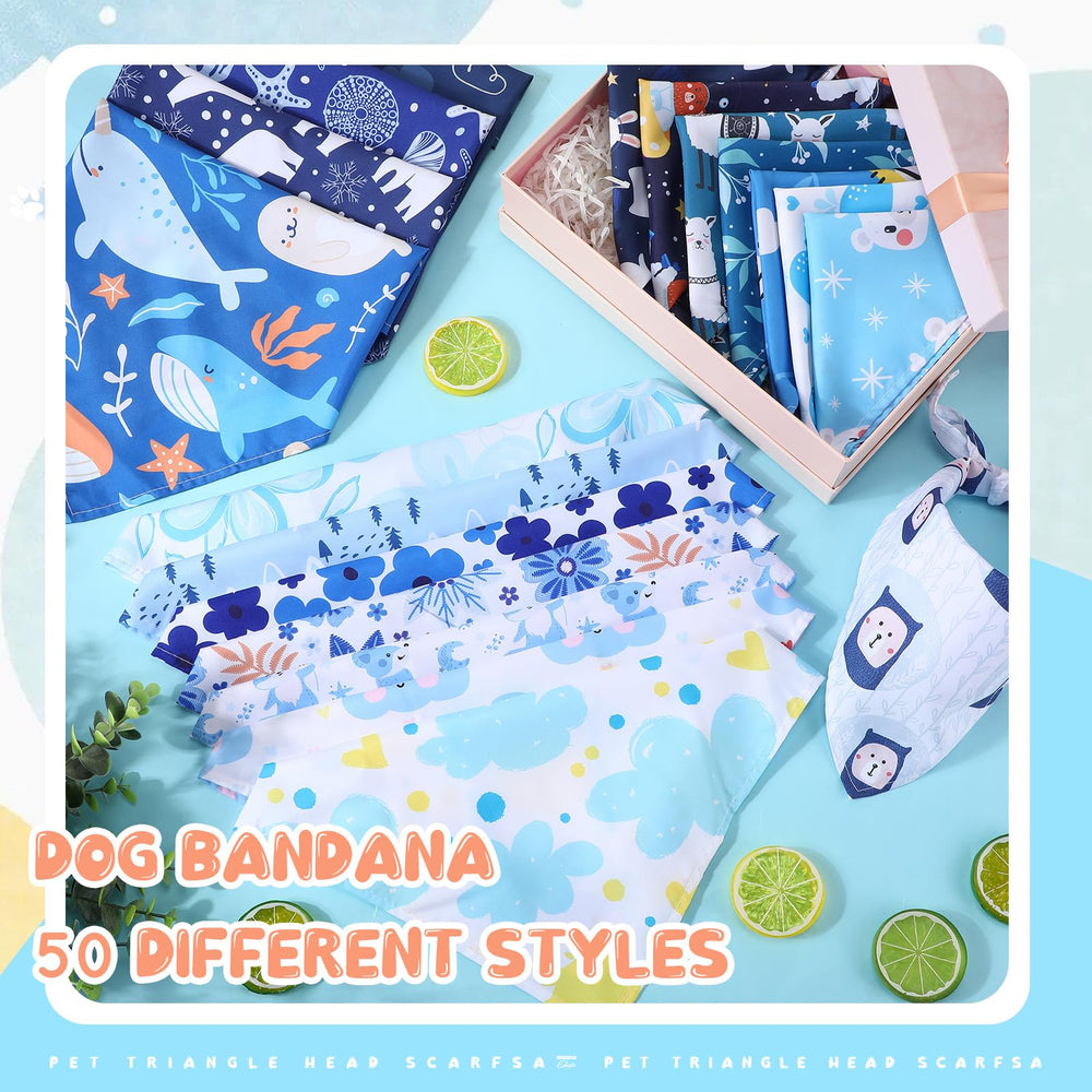 Pañuelos Amylove para perros, talla ajustable, se adapta a razas pequeñas a medianas.