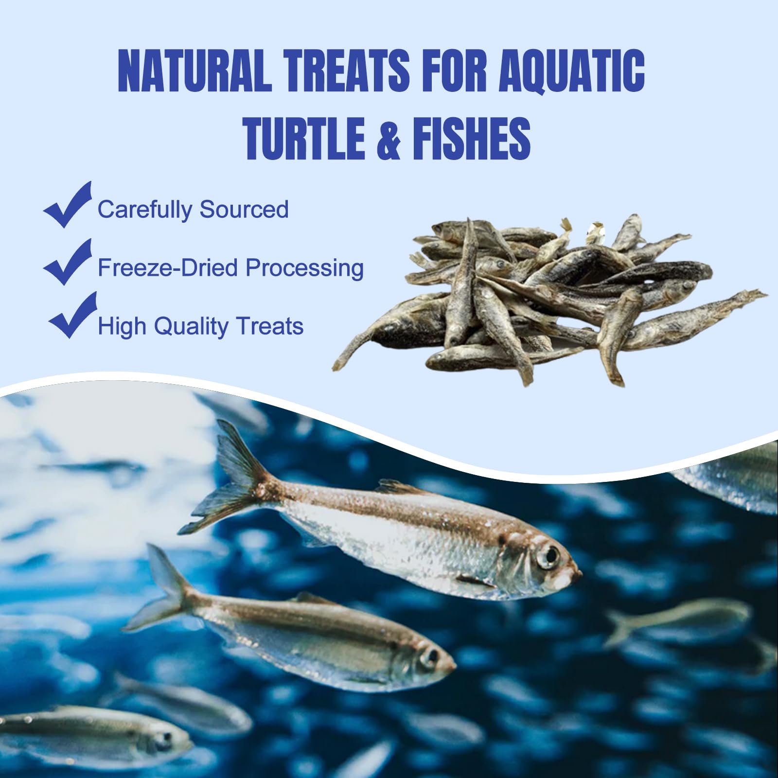 Amzey Pescado Río Seco porciones en plato, conveniente para dosificar.
