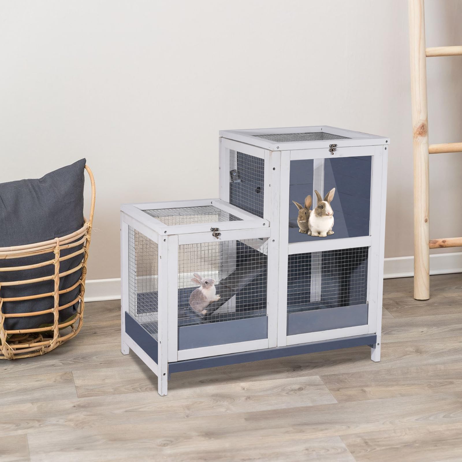 AMZOSS hábitat para animales pequeños en interiores, ideal para cobayas