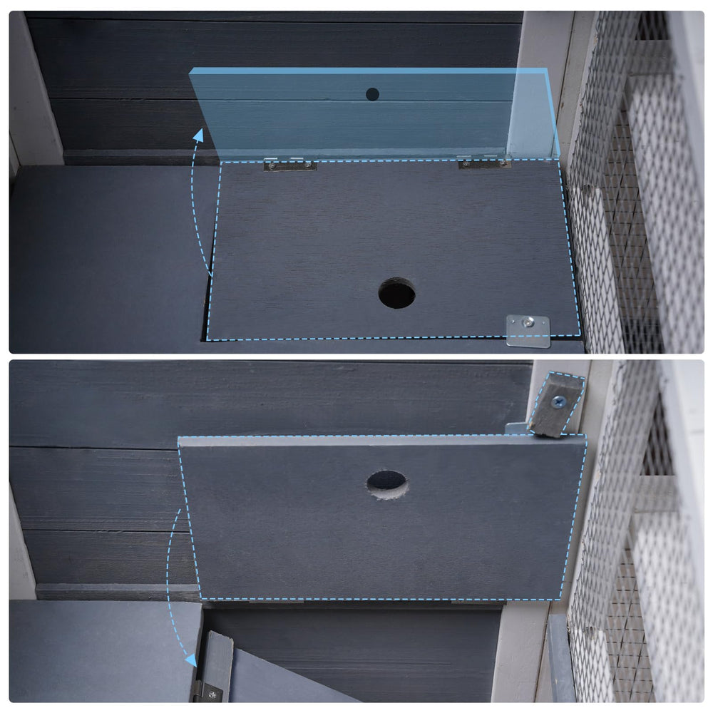AMZOSS techo con panel UV ofrece protección y ventilación