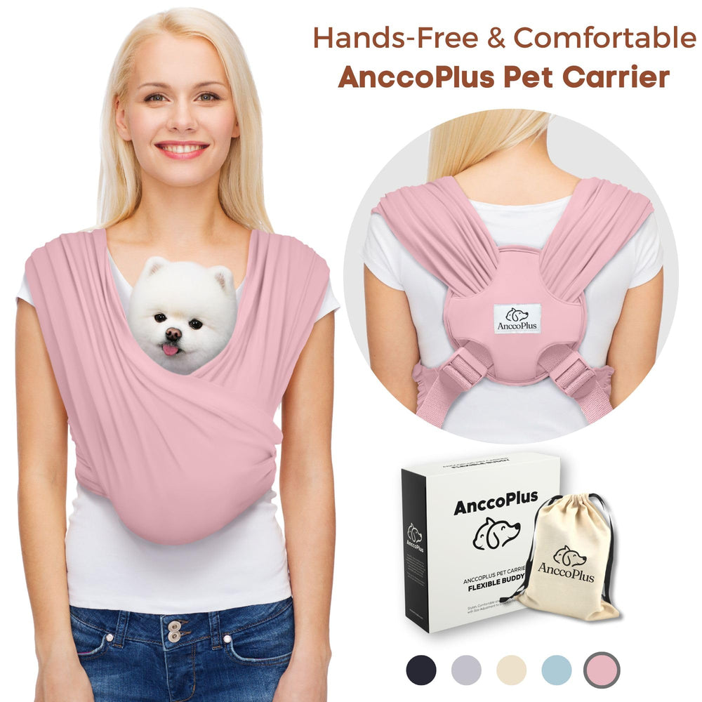 AnccoPlus Portador frontal para gatos, diseño ergonómico para manos libres