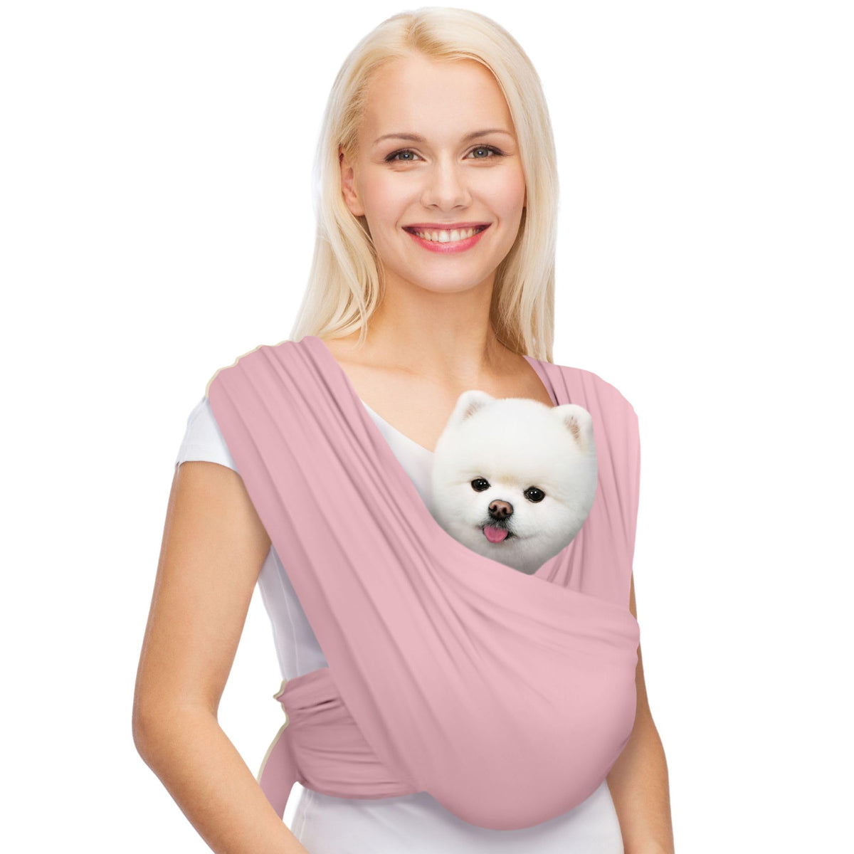 AnccoPlus Portador frontal para perros pequeños, comodidad cerca del pecho