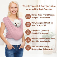 AnccoPlus Tejido de algodón premium, sensación suave y transpirable