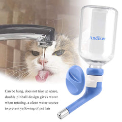 Andiker cuerpo transparente permite ver el nivel de agua en tiempo real.