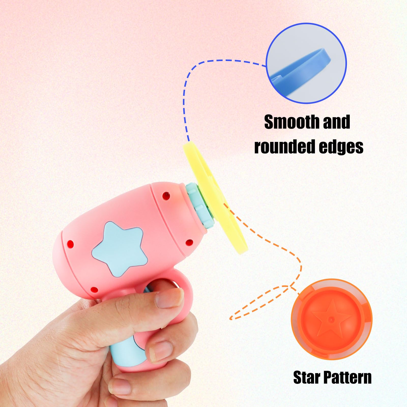 Andiker hélices voladoras estimulan la caza y el juego interior.