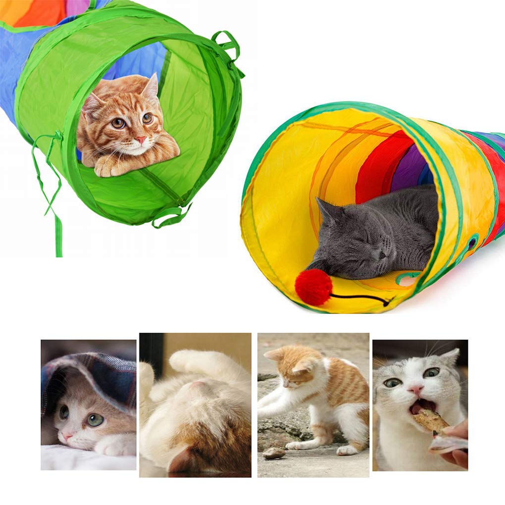 Andiker tunel gato plegable para guardar y limpiar facilmente