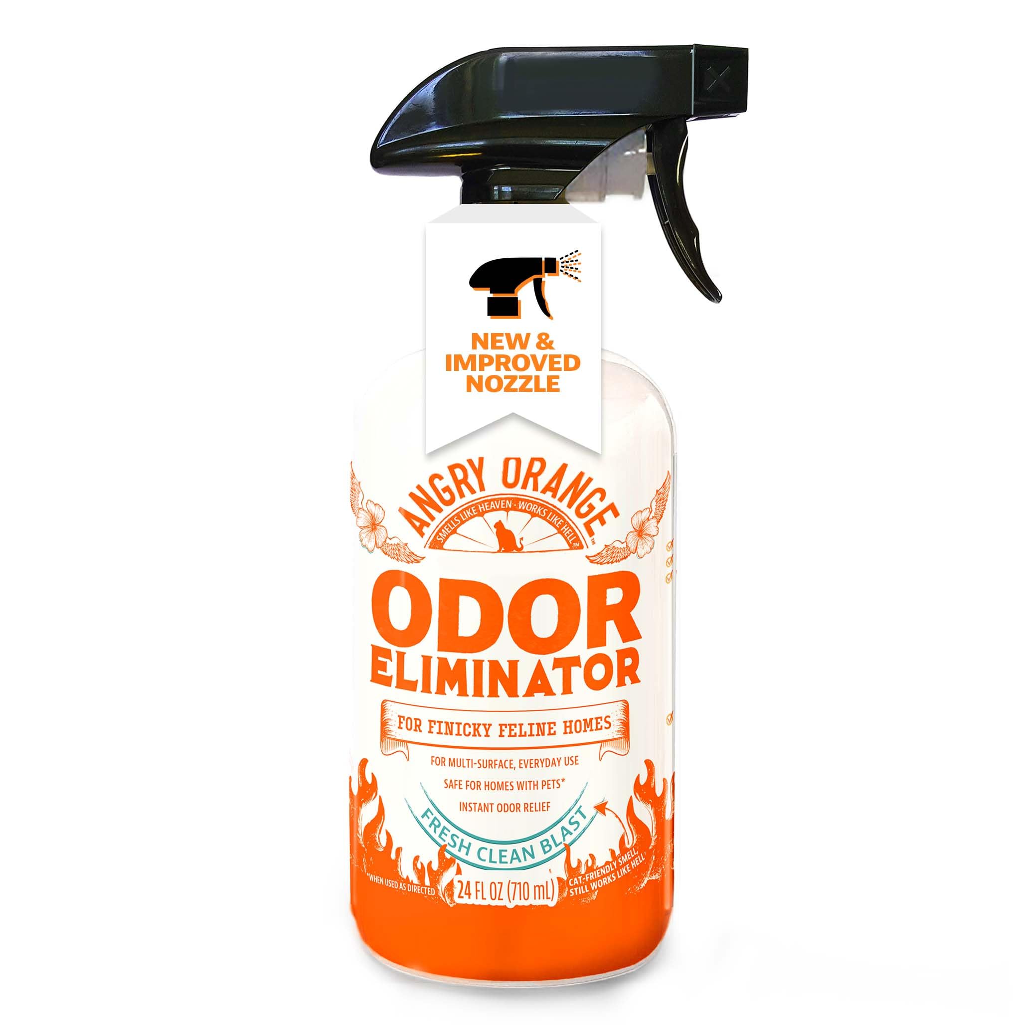 ANGRY ORANGE botella-aplicación para neutralizar olores de mascotas en casa