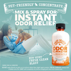 Angry Orange: concentrado para diluir en agua y obtener limpiador.