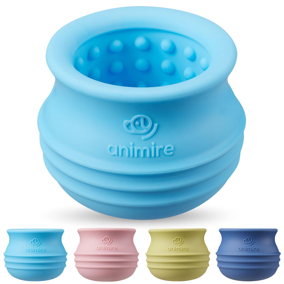 Animire Juguete dispensador de premios para perros, ideal para entretenimiento prolongado.