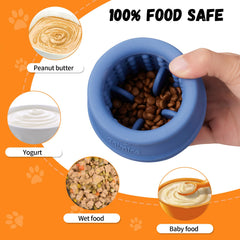Animire Juguete de silicona durable para perros, seguro y fácil de limpiar.
