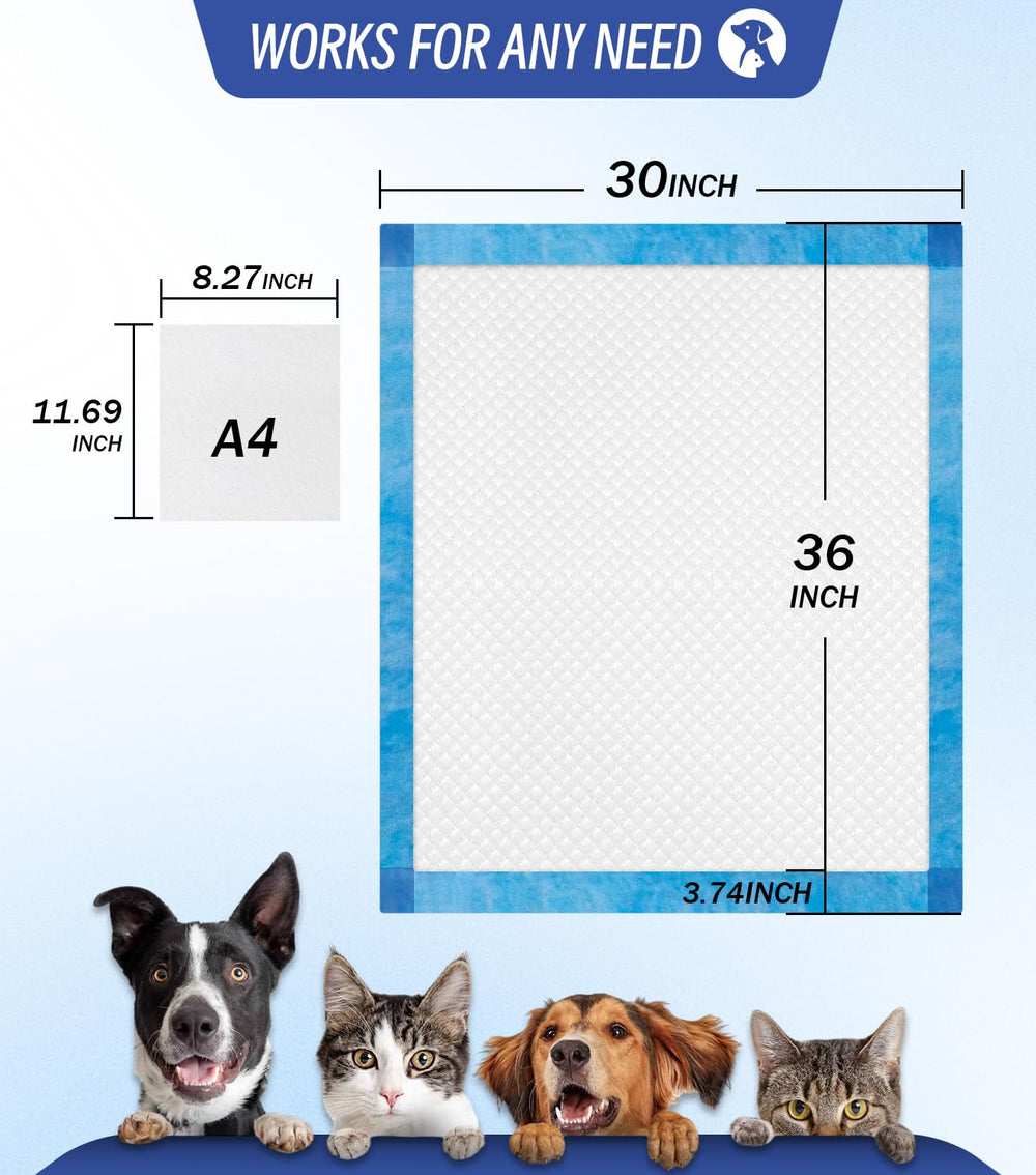 ANKEXIN atrapador herbal xl 30x36 guía suave para cachorros.
