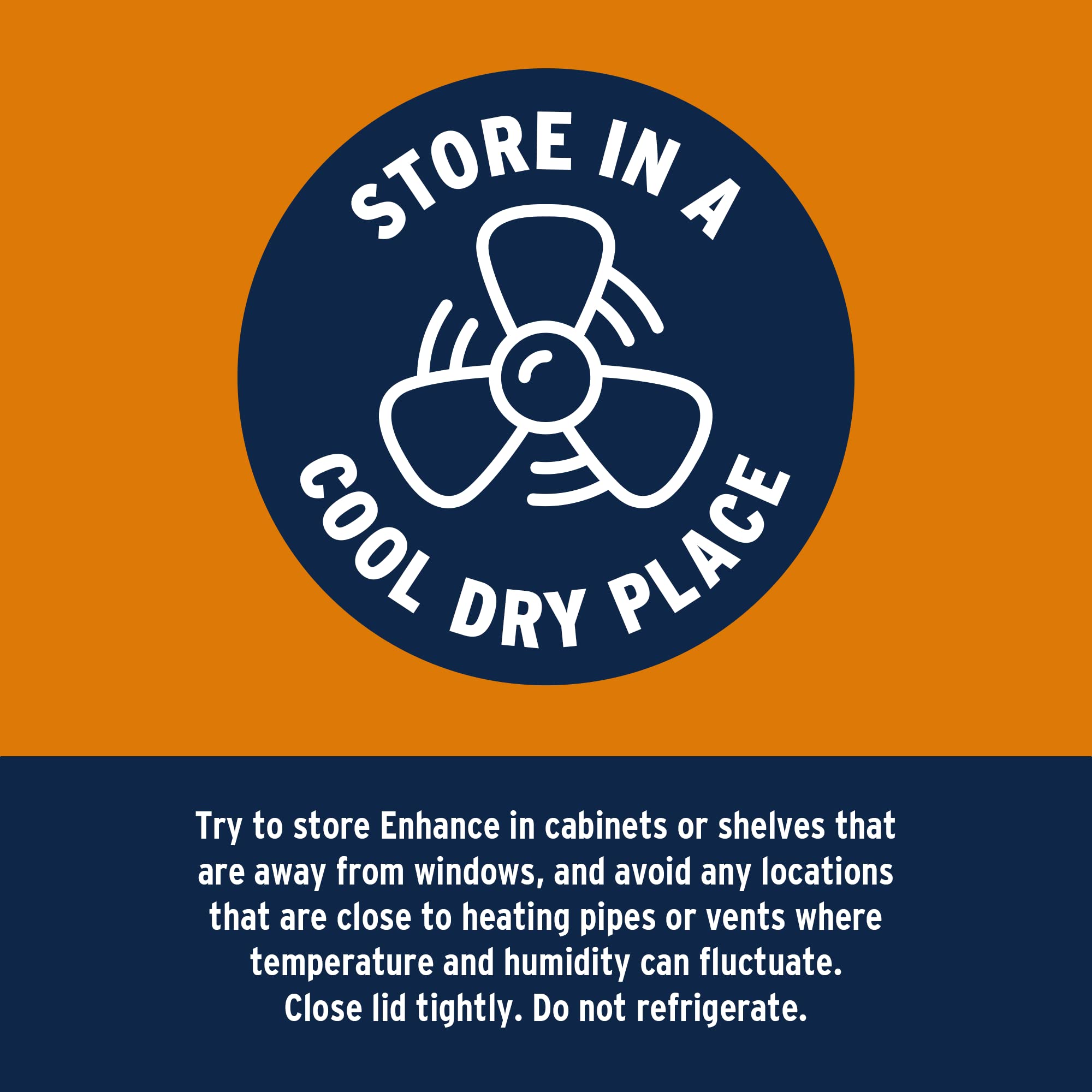 Sello NASC en etiqueta de Annamaet Enhance, señal de calidad.