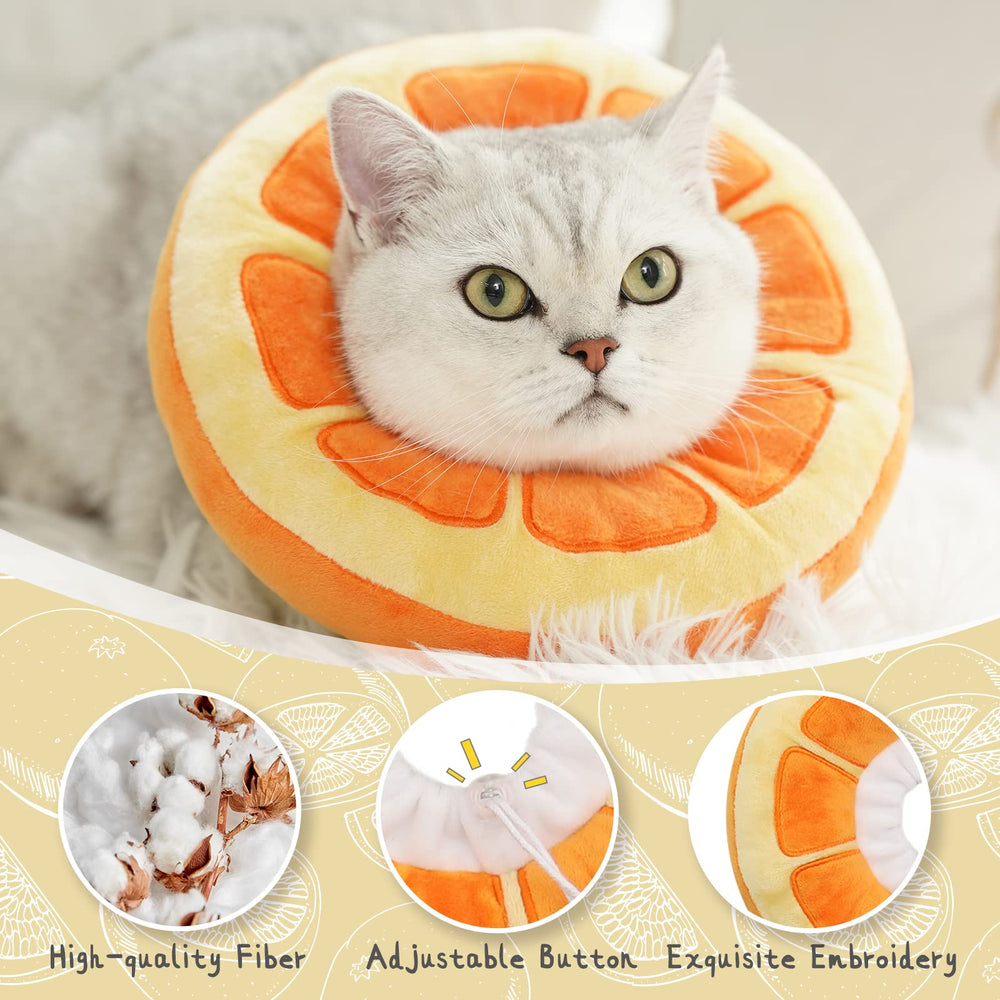 ANWA collar cono para gato: descanso suave y aspecto adorable