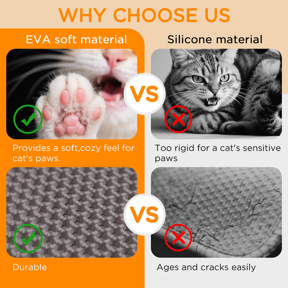 Anywish material EVA suave cuida las patas del gato