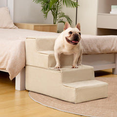 Aodisman escalera cama 18-5 pulgadas, ayuda a mascotas pequeñas a subir