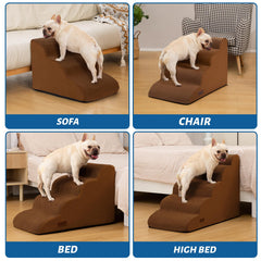 Aodisman rampa para perros para sofá, superficie estable y segura