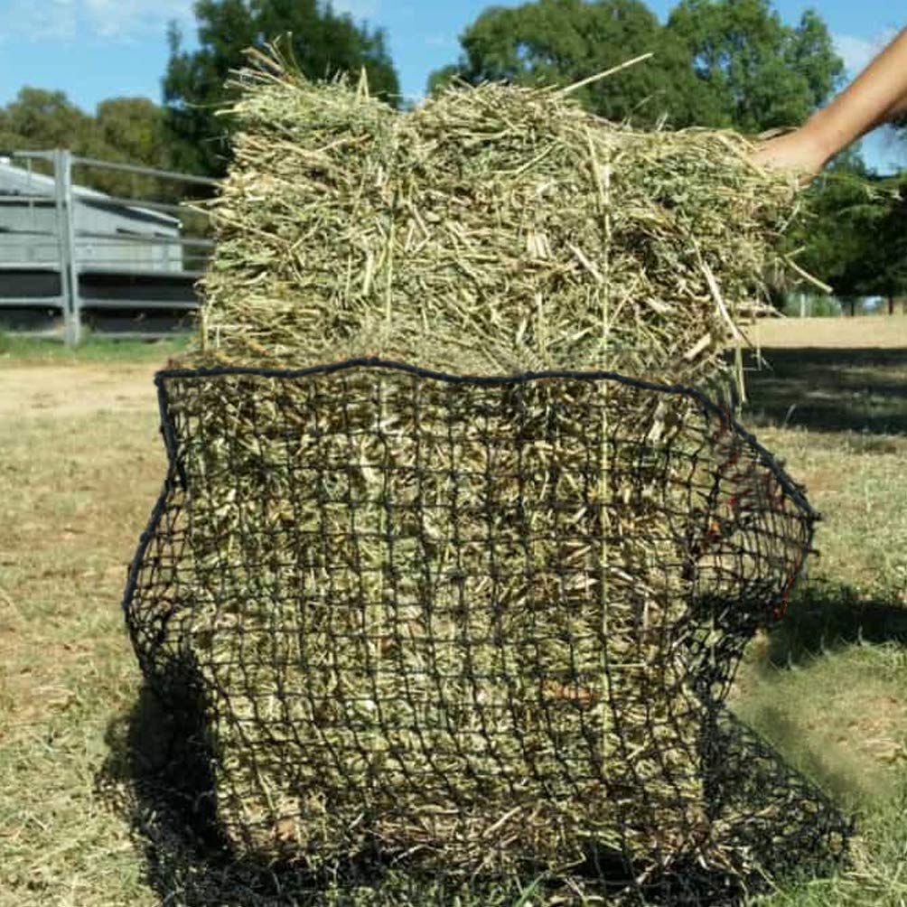 Aoneky Bale Hay Net de alta resistencia 2200 libras para uso intenso.