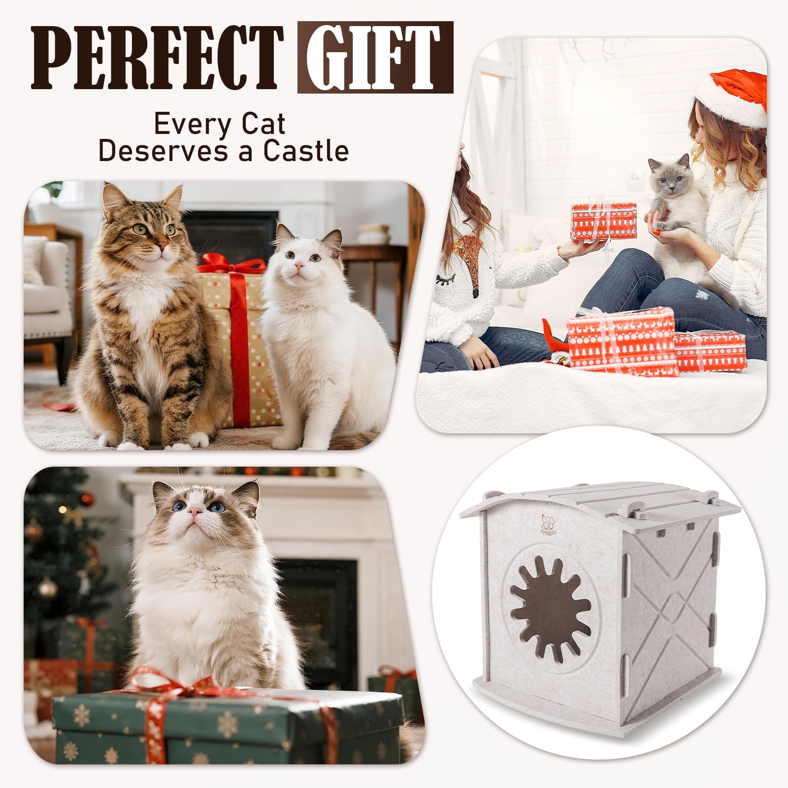 Regalo ideal para amantes de felinos por su confort y diseño