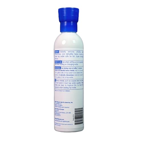 API Acondicionador de Agua para Acuario, etiqueta visible, neutraliza cloraminas