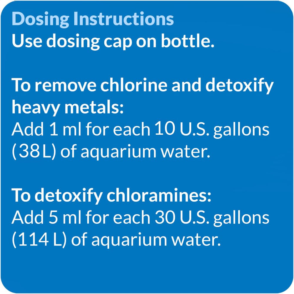 API condicionador de agua para acuario apto para agua dulce y salada.