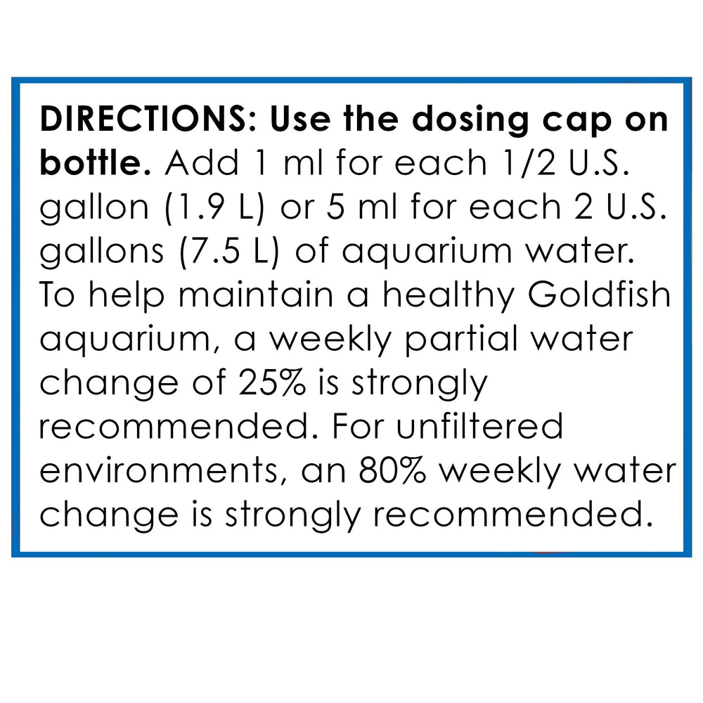 API GOLDFISH PROTECT: excelente para cambios de agua con seguridad para los peces.