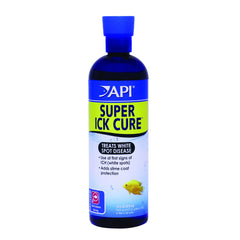 API Liquid Super ICK Cure - botella de 16 oz lista para tratar Ich en acuario.