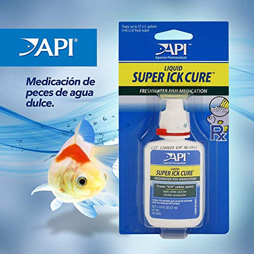 API LIQUID SUPER ICK CURE: apto para agua dulce y agua salada