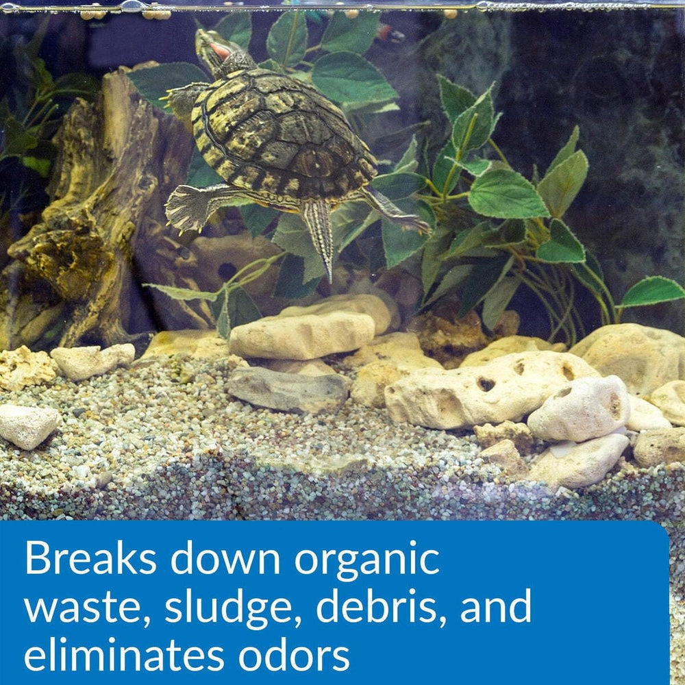 API Mantenimiento de acuario tortuga semanal para reducir residuos.