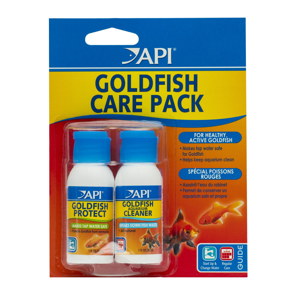 API pack de cuidado para pez dorado: botella de acondicionador de agua