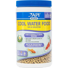 API POND COOL WATER FOOD gránulos para agua fría y alimentación segura
