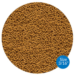 API Pond Fish Food pellets de alta proteína para crecimiento saludable de peces.