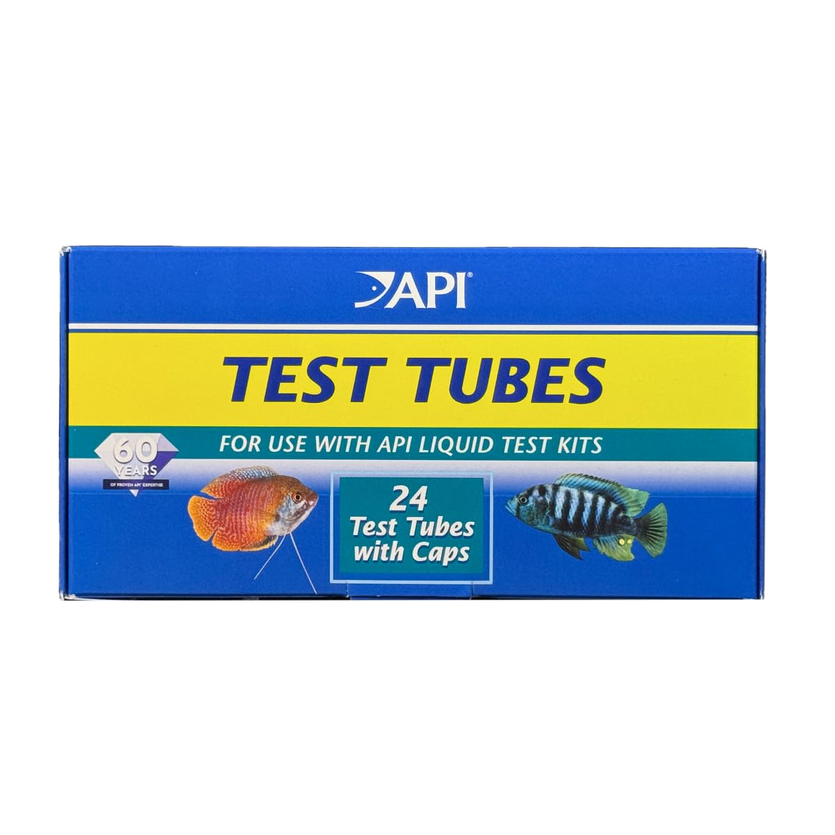 API tubitos de repuesto con tapas para kits de acuario