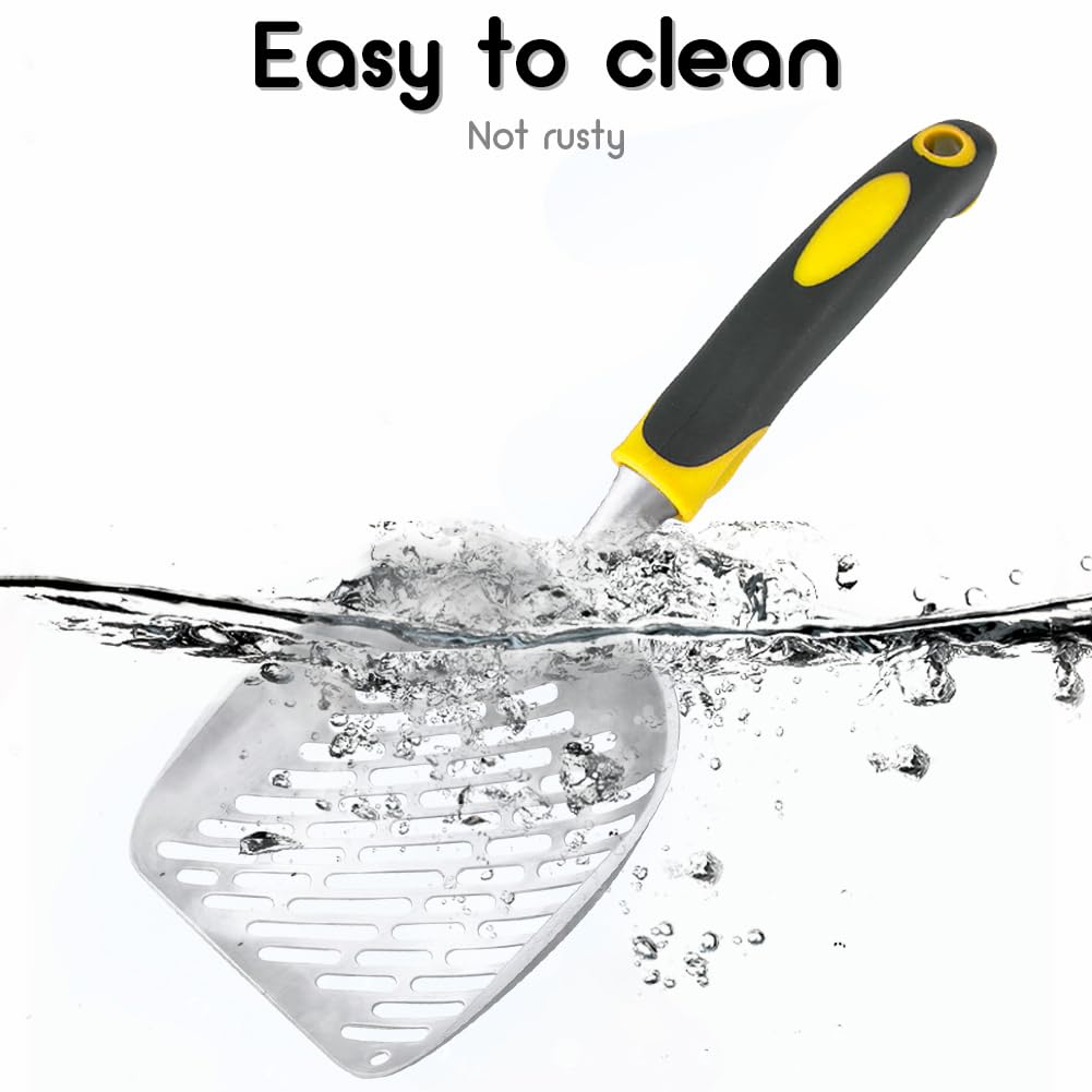 Cuchara Apidgrowth con mango ergonómico reduce esfuerzo al limpiar