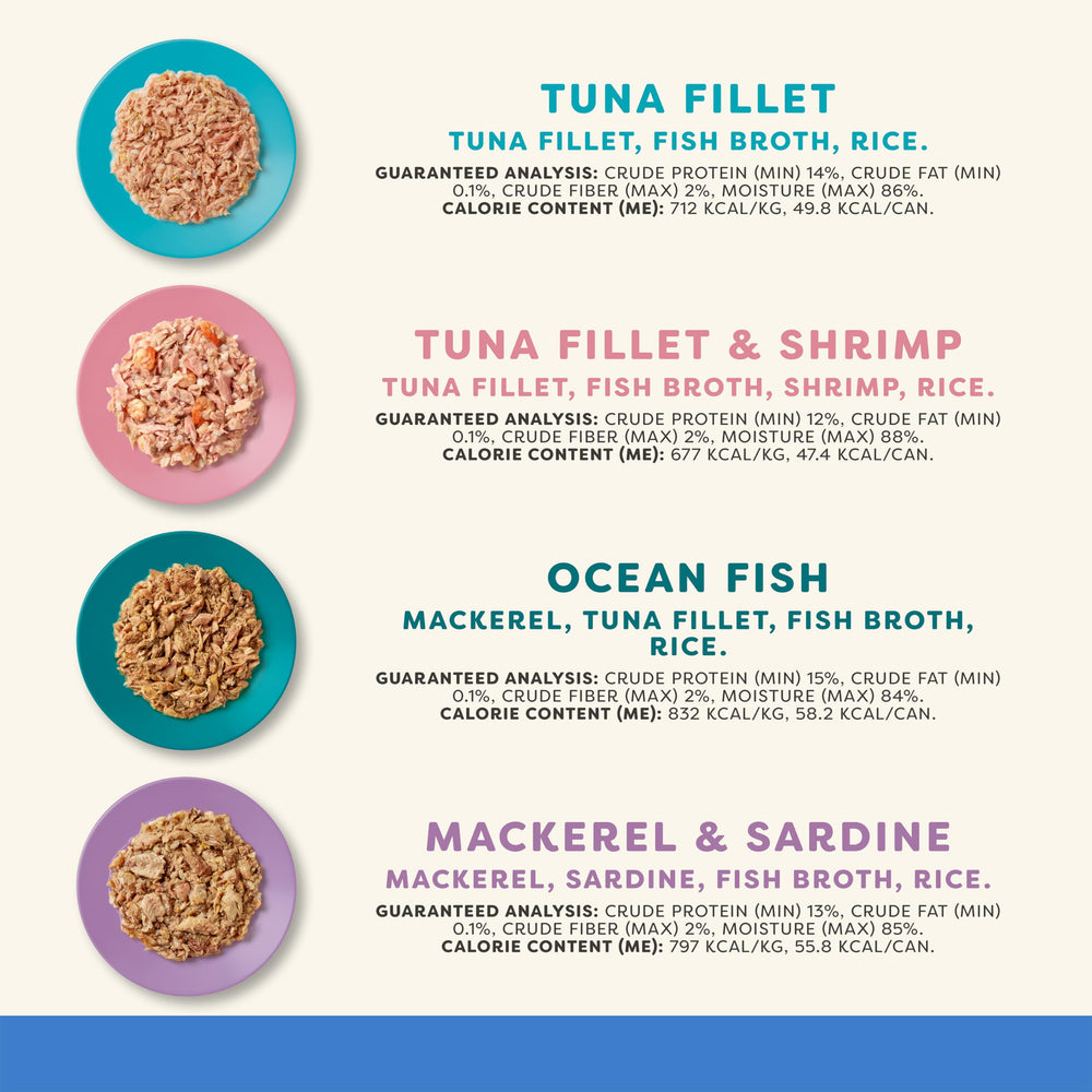 Applaws caballa con sardina en lata, combinación sabrosa para equilibrio nutricional.
