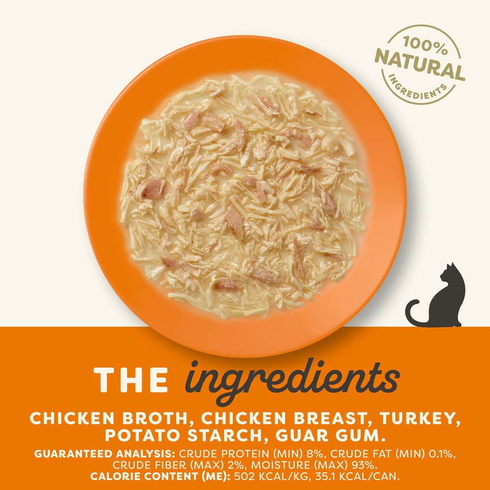 Applaws comida húmeda para gato, pavo en salsa, sabor natural y textura atractiva.