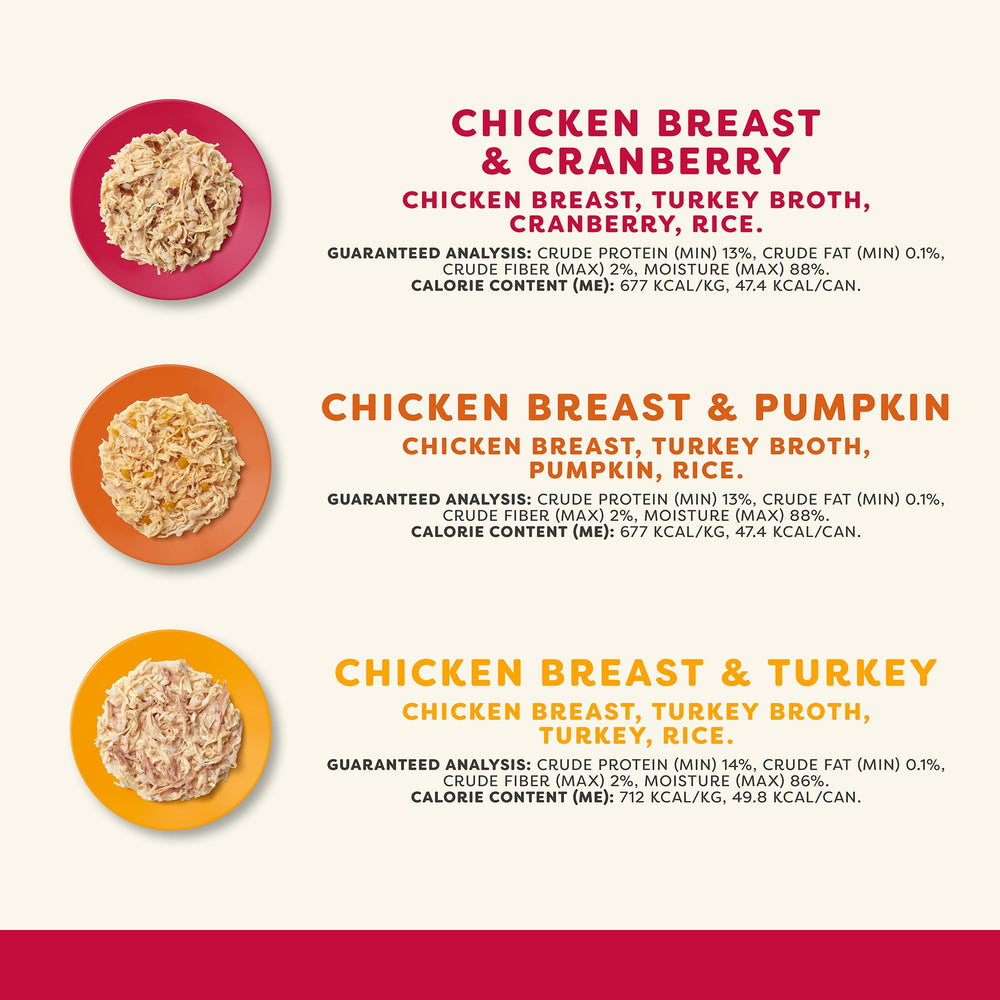Applaws: lata de pollo con pechuga y calabaza, sabor natural y digestión suave.