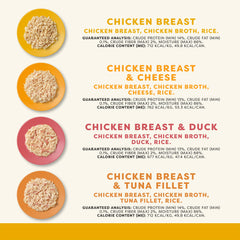 Applaws: comida en lata para gatos, pollo con queso, sabor suave.