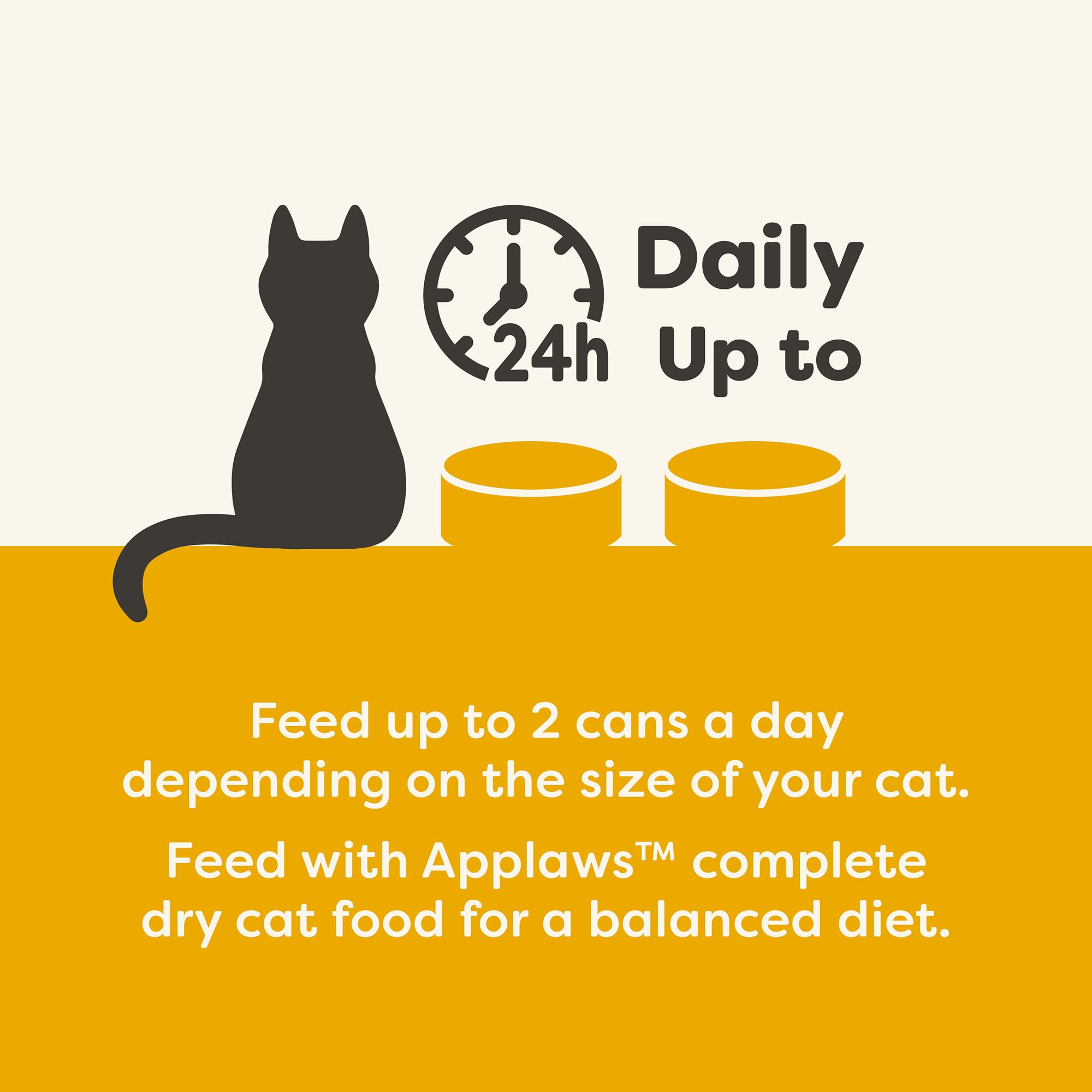 Applaws: comida en lata para gatos, pollo sin aditivos artificiales.