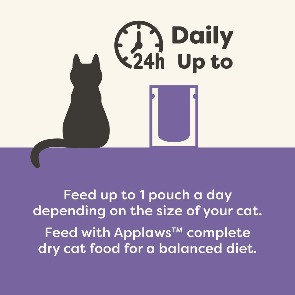 Applaws Mousse para gatos, textura cremosa de atún, perfecto para mantener la curiosidad a la hora de comer