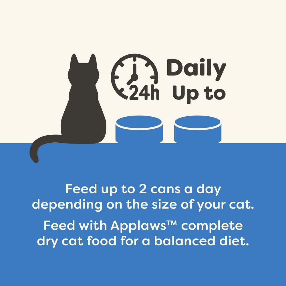 Conjunto de 20 latas Applaws para gato, opción conveniente.
